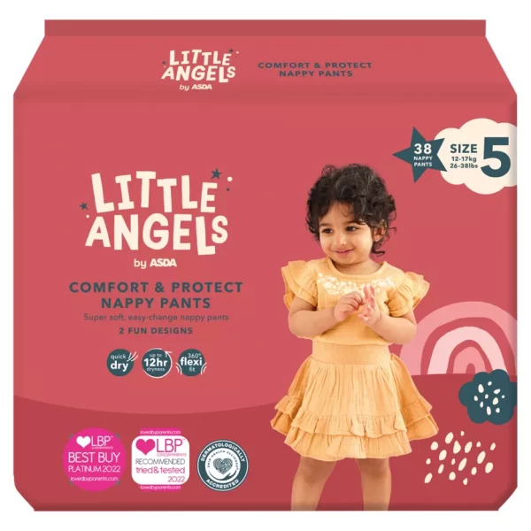 Asda Little Angels Pants 5 dydis (12-17 kg)