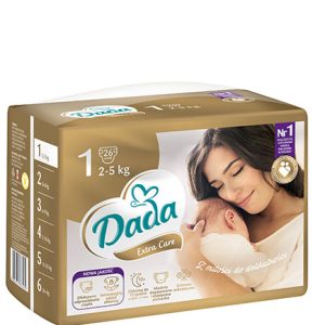Dada Extra Care 1 dydis (2-5 kg)