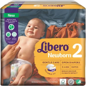 Libero new born 2 dydis (3-6 kg)