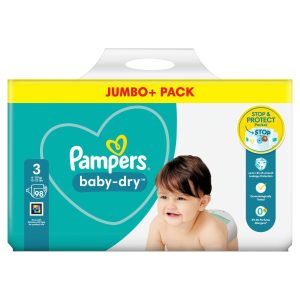 Pampers Baby Dry 3 dydis (6-10 kg)