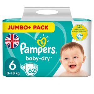 Pampers Baby Dry 6 dydis (13-18 kg)