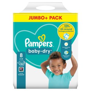 Pampers Baby Dry 8 dydis (17+ kg)