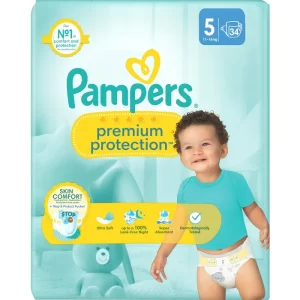 Pampers Premium Protection 5 dydis (11-16 kg)