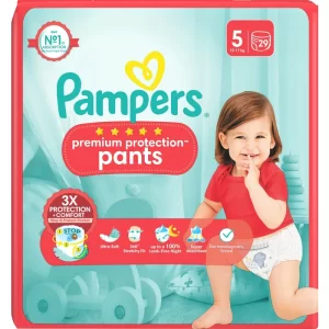 Pampers Premium Protection Pants 5 dydis (12-17 kg)