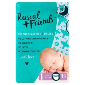 Rascal+Friends Premium 1 dydis (3-5 kg)