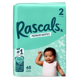 Rascals premium 2 dydis (4-8 kg)
