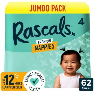 Rascals premium 4 dydis (10-15 kg)