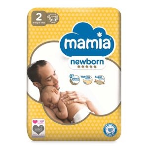 Mamia new born 2 dydis (3-6 kg)