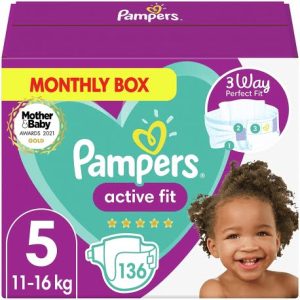 Pampers Active Fit 5 dydis (11-16 kg)