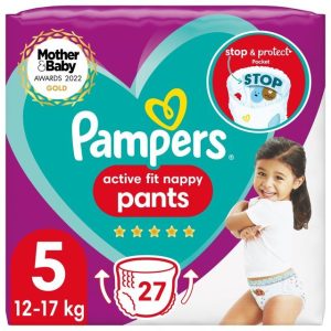 Pampers Active Fit Pants 5 dydis (12-17 kg)