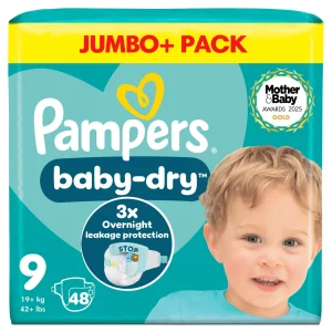 Pampers Baby Dry 9 dydis (19+ kg)
