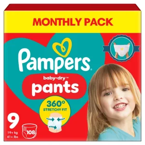 Pampers Baby Dry Pants 9 dydis (19+ kg)