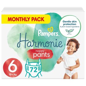 Pampers Harmonie Pants 6 dydis (15+ kg)