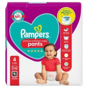 Pampers Premium Protection Pants 4 dydis (9-15 kg)