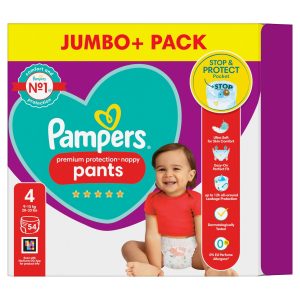 Pampers Premium Protection Pants 4 dydis (9-15 kg)