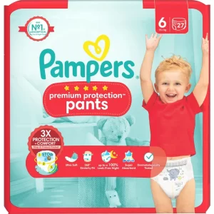 Pampers Premium Protection Pants 6 dydis (15+ kg)